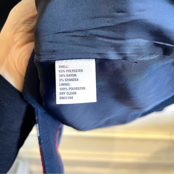 Crown & Ivy Double Button Stripe Blazer - Picture 5 of 5